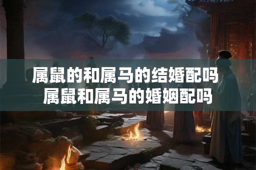 属鼠的和属马的结婚配吗 属鼠和属马的婚姻配吗 属鼠的和属马的结婚配吗 属鼠和属马的婚姻配吗