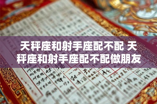 天秤座和射手座配不配 天秤座和射手座配不配做朋友
