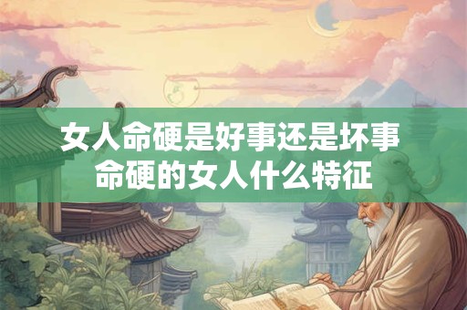 女人命硬是好事还是坏事 命硬的女人什么特征