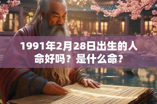 1991年2月28日出生的人命好吗？是什么命？