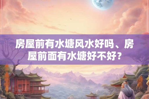 房屋前有水塘风水好吗、房屋前面有水塘好不好？