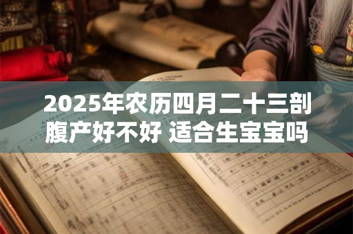 2025年农历四月二十三剖腹产好不好 适合生宝宝吗