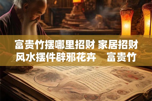 富贵竹摆哪里招财 家居招财风水摆件辟邪花卉　富贵竹