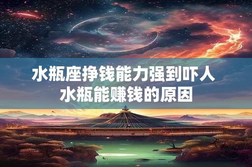 水瓶座挣钱能力强到吓人 水瓶能赚钱的原因