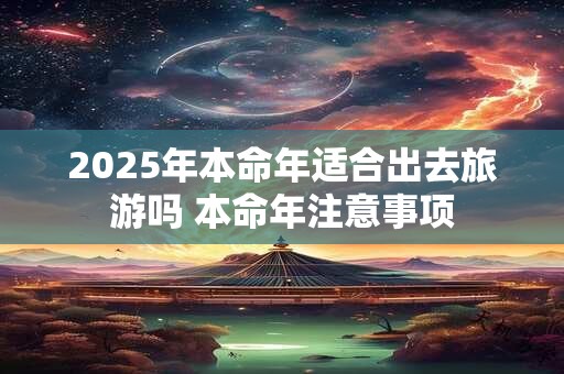 2025年本命年适合出去旅游吗 本命年注意事项 2025年本命年适合出去旅游吗 本命年注意事项