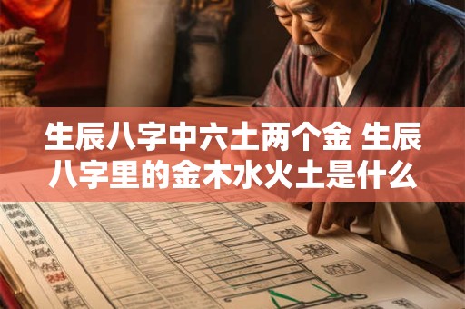 生辰八字中六土两个金 生辰八字里的金木水火土是什么意思