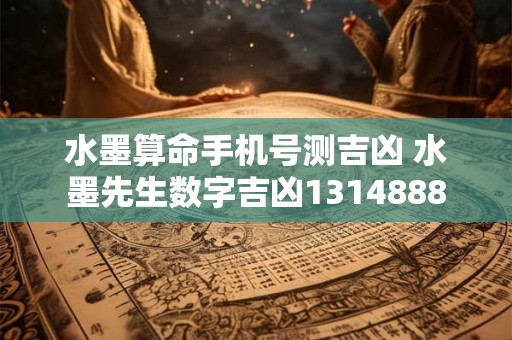 水墨算命手机号测吉凶 水墨先生数字吉凶1314888