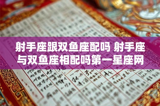 射手座跟双鱼座配吗 射手座与双鱼座相配吗第一星座网
