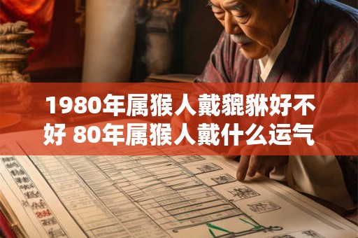 1980年属猴人戴貔貅好不好 80年属猴人戴什么运气好