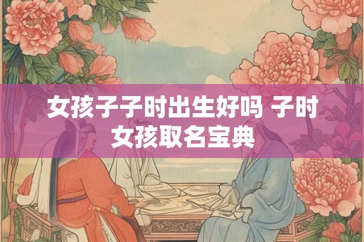女孩子子时出生好吗 子时女孩取名宝典