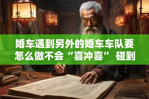 婚车遇到另外的婚车车队要怎么做不会“喜冲喜” 碰到下雨好不好