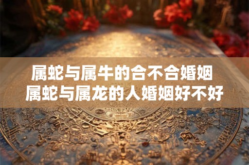 属蛇与属牛的合不合婚姻 属蛇与属龙的人婚姻好不好