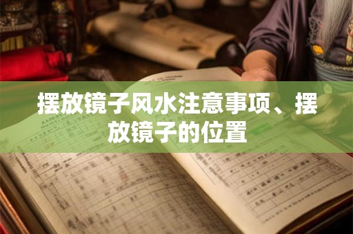 摆放镜子风水注意事项、摆放镜子的位置