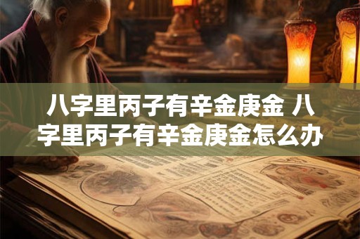 八字里丙子有辛金庚金 八字里丙子有辛金庚金怎么办