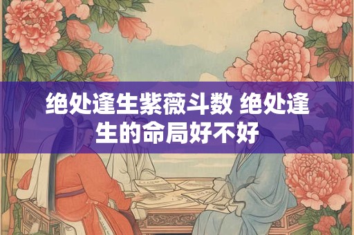 绝处逢生紫薇斗数 绝处逢生的命局好不好