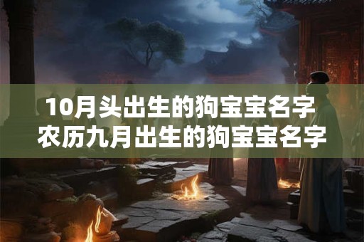 10月头出生的狗宝宝名字 农历九月出生的狗宝宝名字大全