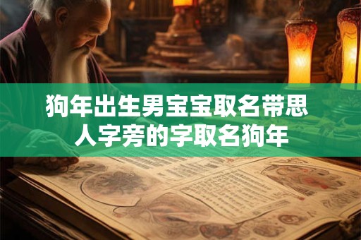 狗年出生男宝宝取名带思 人字旁的字取名狗年