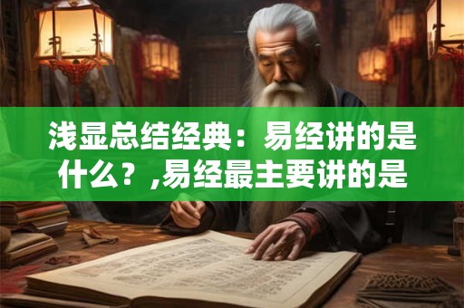 浅显总结经典：易经讲的是什么？,易经最主要讲的是什么