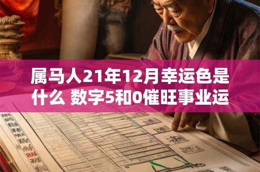 属马人21年12月幸运色是什么 数字5和0催旺事业运