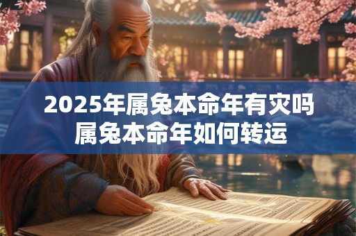 2025年属兔本命年有灾吗 属兔本命年如何转运 2025年属兔本命年有灾吗 属兔本命年如何转运