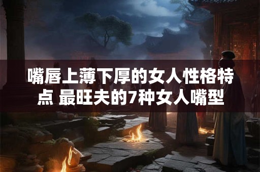 嘴唇上薄下厚的女人性格特点 最旺夫的7种女人嘴型