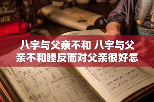 八字与父亲不和 八字与父亲不和睦反而对父亲很好怎么办