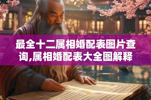 最全十二属相婚配表图片查询,属相婚配表大全图解释
