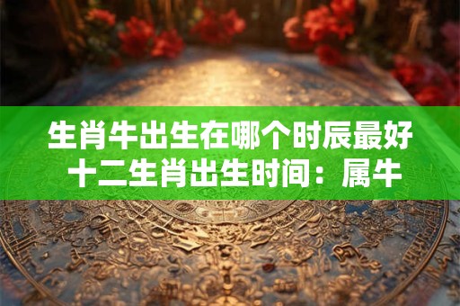 生肖牛出生在哪个时辰最好 十二生肖出生时间：属牛的什么时辰出生最好？
