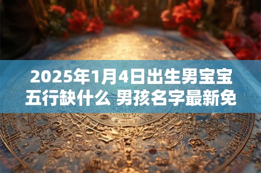 2025年1月4日出生男宝宝五行缺什么 男孩名字最新免费版