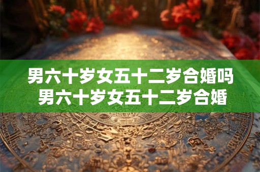 男六十岁女五十二岁合婚吗 男六十岁女五十二岁合婚吗为什么