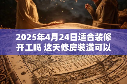 2025年4月24日适合装修开工吗 这天修房装潢可以吗