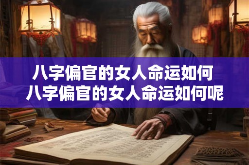 八字偏官的女人命运如何 八字偏官的女人命运如何呢