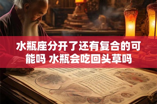 水瓶座分开了还有复合的可能吗 水瓶会吃回头草吗