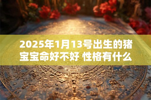 2025年1月13号出生的猪宝宝命好不好 性格有什么特点