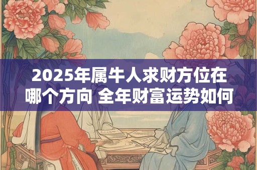 2025年属牛人求财方位在哪个方向 全年财富运势如何 2025年属牛人求财方位在哪个方向 全年财富运势如何