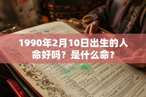 1990年2月10日出生的人命好吗？是什么命？