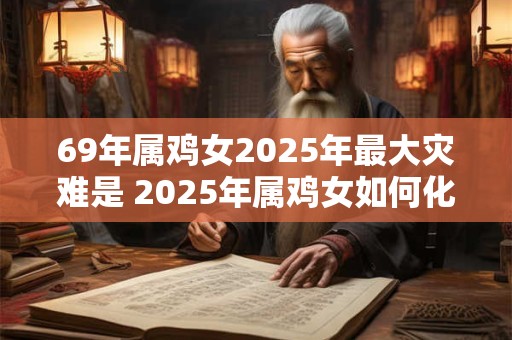69年属鸡女2025年最大灾难是 2025年属鸡女如何化灾