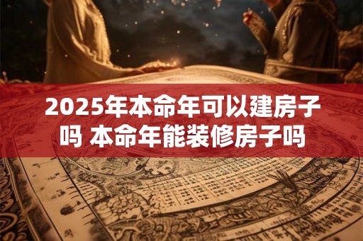 2025年本命年可以建房子吗 本命年能装修房子吗
