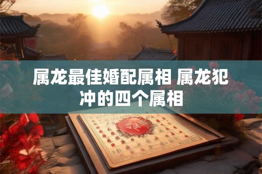 属龙最佳婚配属相 属龙犯冲的四个属相