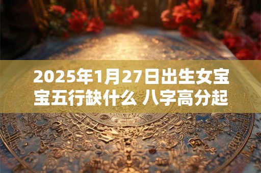 2025年1月27日出生女宝宝五行缺什么 八字高分起名字