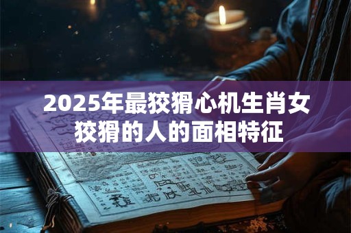 2025年最狡猾心机生肖女 狡猾的人的面相特征