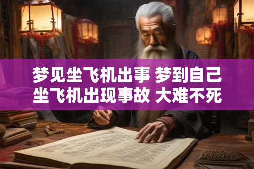 梦见坐飞机出事 梦到自己坐飞机出现事故 大难不死