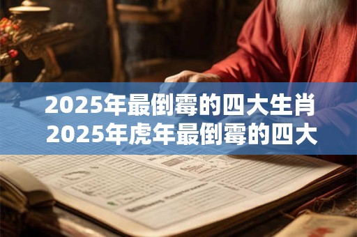 2025年最倒霉的四大生肖 2025年虎年最倒霉的四大生肖