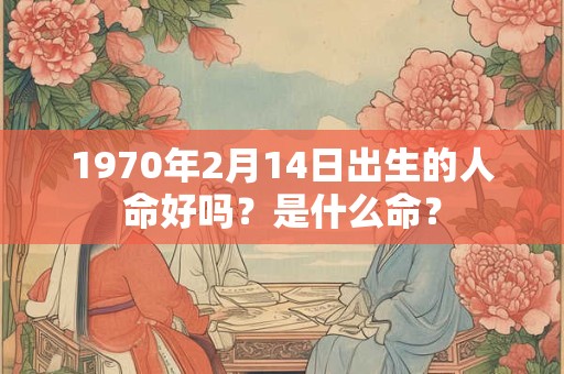 1970年2月14日出生的人命好吗？是什么命？
