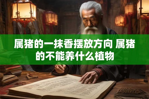 属猪的一抹香摆放方向 属猪的不能养什么植物 属猪的一抹香摆放方向 属猪的不能养什么植物