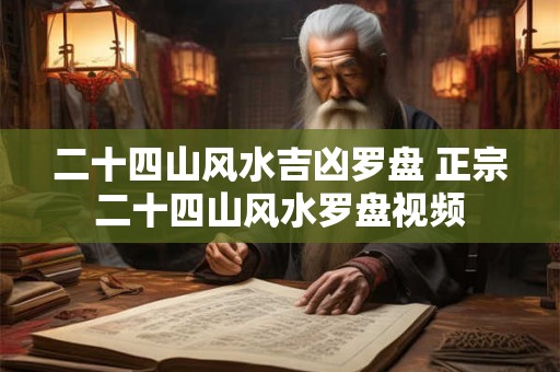 二十四山风水吉凶罗盘 正宗二十四山风水罗盘视频