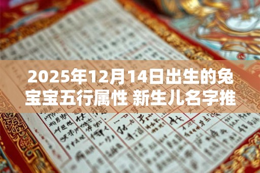 2025年12月14日出生的兔宝宝五行属性 新生儿名字推荐