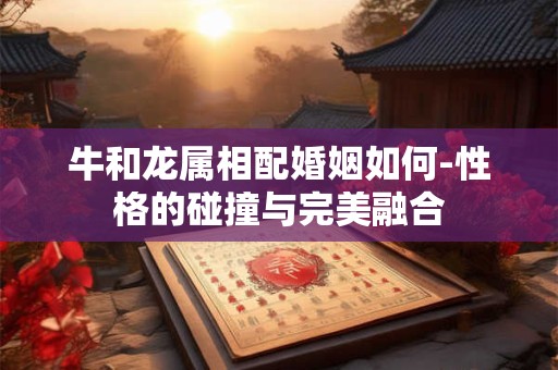 牛和龙属相配婚姻如何-性格的碰撞与完美融合 牛和龙属相配婚姻如何-性格的碰撞与完美融合