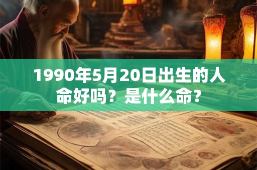 1990年5月20日出生的人命好吗？是什么命？