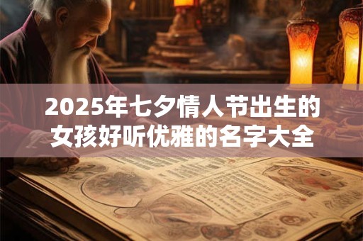 2026年七夕情人节出生的女孩好听优雅的名字大全 2026年七夕情人节出生的女孩好听优雅的名字大全